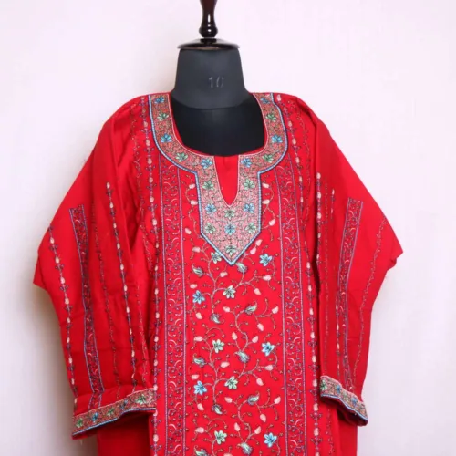 kashmiri cashmilon sozni embroidered pheran15